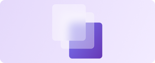 Glassmorphism illustration